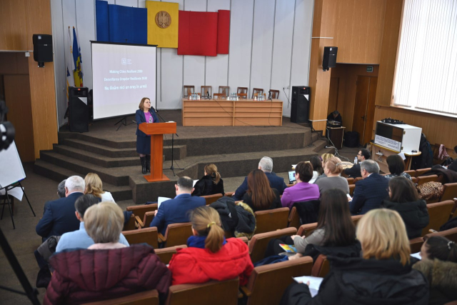 Atelier de lucru privind dezvoltarea Strategiei de reziliență a municipiului Chișinău